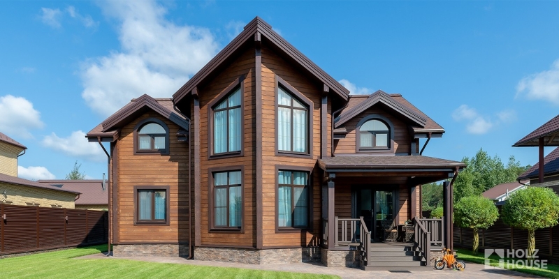 Дом из клееного бруса по проекту \"Корвет v3\" Фото 2